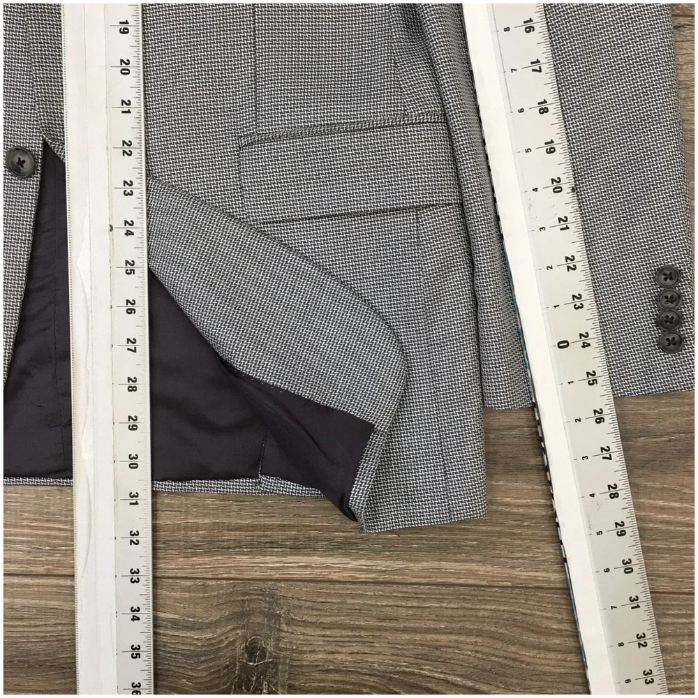JOSEPH ABBOUD Mens Blazer Sport Coat Casual Jacket Size 40R Essential Wool Suit‎